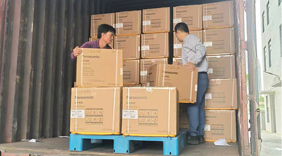 發(fā)貨抓速度！金環(huán)電器第一時間完成松下滾筒干衣機(jī)發(fā)貨