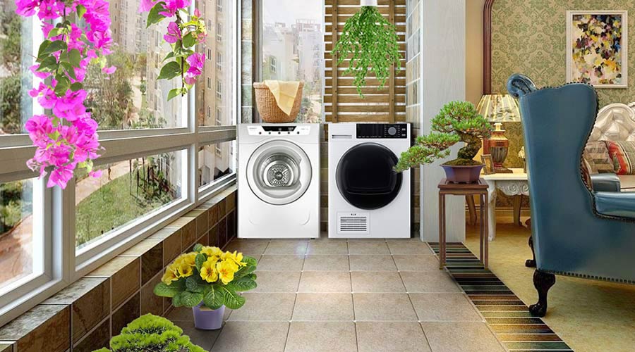 家居陽臺晾曬衣物不干怎么辦，衣物烘干機(jī)來解決！