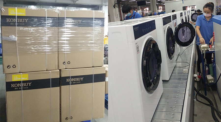 衣物烘干機電商訂單增多！金環(huán)電器加急生產(chǎn)不延誤發(fā)貨