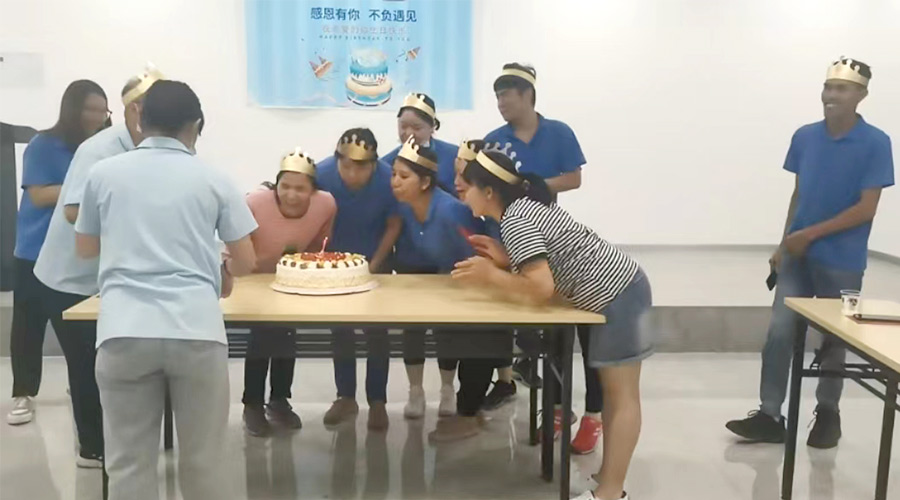 金環(huán)電器6月份員工生日會(huì)  美好如約而至！