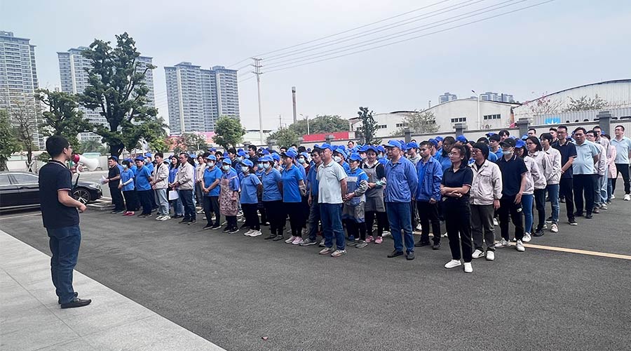 安全至上 防范未“燃”！金環(huán)電器開展消防安全演練