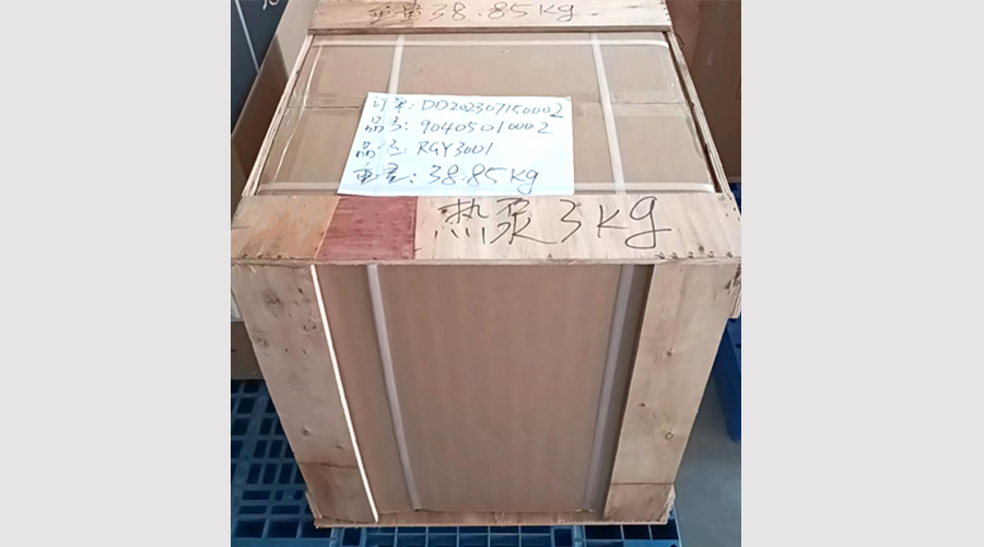 吸引客戶關(guān)注！金環(huán)電器熱泵滾筒干衣機小樣出貨國外