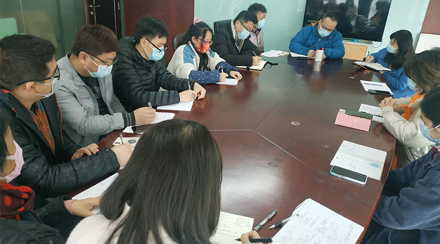 開工大吉！金環(huán)電器組織銷售部門召開動員大會