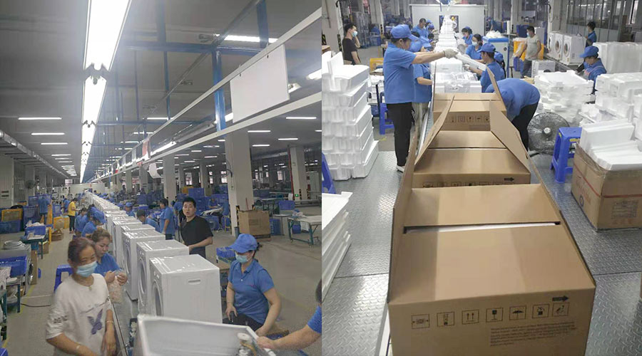 效率保證！金環(huán)電器高效完成英國Argos客戶衣物烘干機(jī)生產(chǎn)