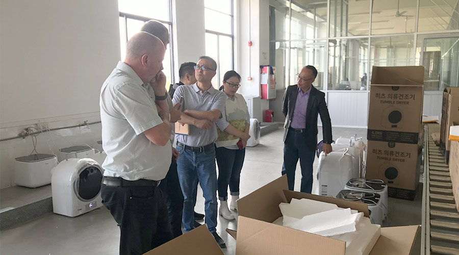 搶訂單 拼合同！金環(huán)電器積極推進(jìn)滾筒衣服烘干機(jī)訂單增長(zhǎng)